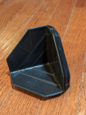 8 Black Heavy Duty Plastic Corner Protector New